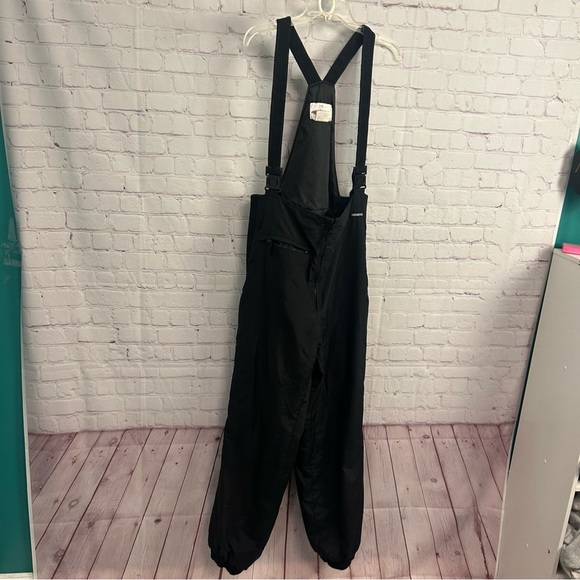 Obermeyer black full length "Ober bibs" nylon lined overalls size 18 ladies plus - Picture 7 of 11